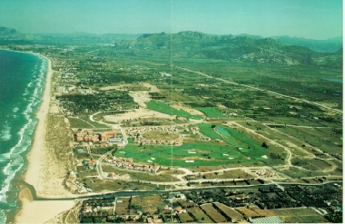 A view to the Oliva Nova Golf